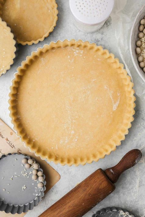 Sweet Short Crust Pastry, Pastries Images, Short Crust Pastry, Shortcrust Pastry Recipes, Types Of Pastry, Frangipane Tart, Berry Tart, Tarts Crust, Tart Baking