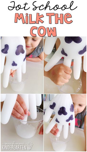 Milk A Cow, School Farm, Aktiviti Tadika, Farm Animals Preschool, Farm Lessons, Farm Animals Activities, Farm Theme Preschool, Maluchy Montessori, Milk The Cow