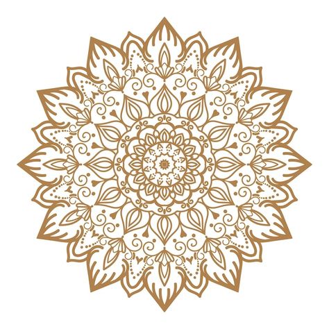 Vector mandala vector luxury ornamental ... | Premium Vector #Freepik #vector Mandala Invitation, Islamic Mandala, Islamic Vector, Ornamental Design, Modern Luxury Bedroom, Gold Mandala, Mandala Vector, Luxury Bedroom, Psd Icon