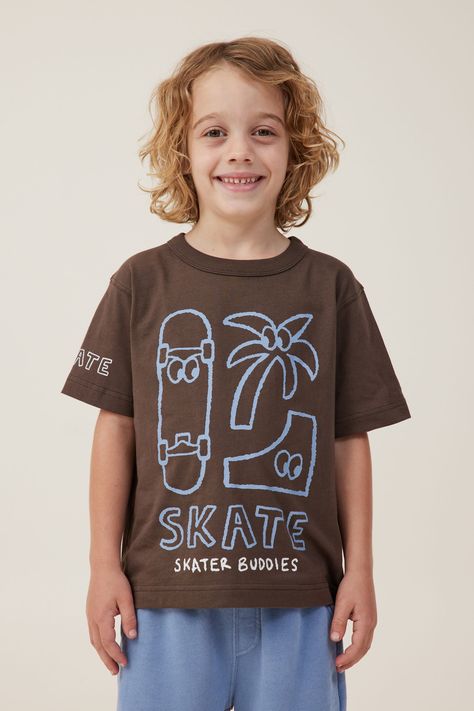 JONNY SHORT SLEEVE TEE Kids Tshirt Designs, Pocket Placement, Boys Summer Fashion, Kids Graphic Tees, Boy Tees, Summer Boy, Boys Top, Print Tee, Trending Tshirts