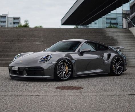 Cars-picture-daily on Twitter: "Porsche 992 Turbo S🇩🇪… " Grey Porsche, Porsche Mission E, Cayman Porsche, Porsche Turbo S, Porsche Girl, 996 Porsche, Grey Car, Porsche Sports Car, Porsche Gt3