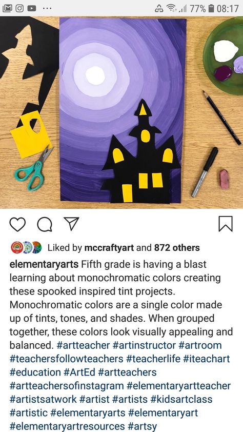 Tint Painting Ideas, Tints And Tones Art Projects, Tint And Shade Art Lesson, Tint And Shades Drawing Ideas, Tint Tone Shade Art Projects, Tints Tones And Shades Art, Tints And Shades Art Lesson, Tint And Shades Drawing, Tint Tone Shade Painting Ideas