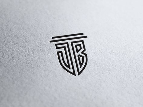 JB Logo by Daud Hasan Jb Monogram, Logo Jb, Jb Logo, B Monogram, Youtube Logo, Logo Designer, Logo Ideas, Monogram Logo, Branding Design Logo