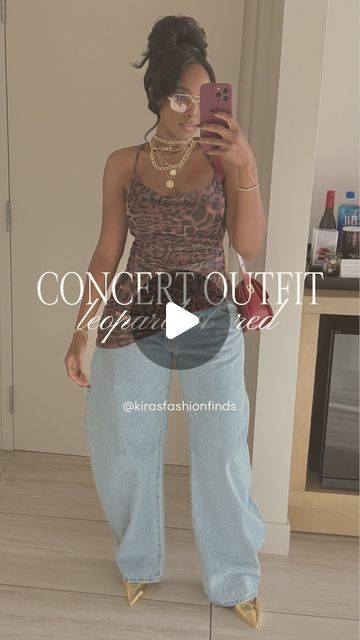 Shakirah A Abboud on Instagram: "Concert Outfit | @amazoninfluencerprogram X @spaceykacey 

Everyone was like “that’s a dress” 😳 Sometimes fashion is thinking outside the box! Reinventing pieces to make it fun. I also ended up added a safety pin 🧷 to the higher side so it can stay in place a little better. 

✨ Comment “KFF48” to get everything in this video 
✨ Type this link in your browser:  https://amzlink.to/az08vn9vBZsgq
✨ If you did this and still can’t see it- join my broadcast channel called “outfit links”

Sizing: I’m a small dress/top, medium bottom | 5’4 140lbs 

➡️ comment 🐆 if you’re feeling the fit 
➡️ save this post to refer back to when styling 
➡️ share to a friend 

Follow @kirasfashionfinds for amazon outfit inspo & join my broadcast channel for the tea #fashionstyle # Jeans Concert Outfit, Small Dress, Top Dress, Safety Pin, Concert Outfit, Outfit Inspo, Concert, Dresses