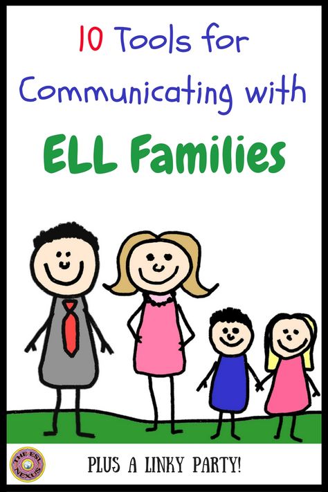 How to Keep Parents and Guardians of English Language Learners Informed about School -- a blog post about maintaining contact with ELL families | The ESL Connection Esl Teaching Elementary, Teaching Ell Students, Ell Strategies, Ell Activities, Ell Resources, Teaching English Language Learners, Teaching Esl, English Lesson Plans, Esl Teaching Resources