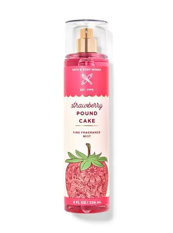 Pound Cake Perfume, Strawberry Pound Cake Perfume, Cake Perfume, Strawberry Pound Cake, Bath & Body Works, Bath N Body Works, Pound Cake With Strawberries, Bath And Body Works Perfume, Perfume Lover