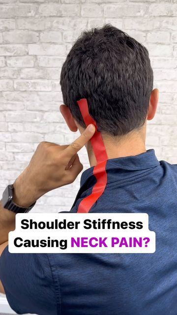 Shoulder Pain Exercises, Neck Tension, Shoulder Mobility, Headache Relief, Neck Stretches, Shoulder Pain, Pain Free, Head And Neck, Neck Pain