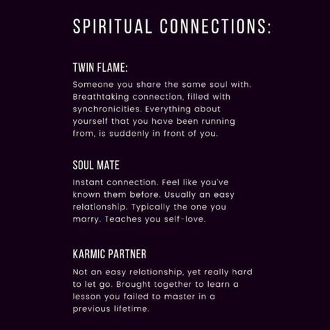 1,670 Likes, 42 Comments - Twin Flame and Soulmate Signs (@twinflamesigns) on Instagram: “#twinflamelove #twinflamereunion #twinflame #twinflames #twinflamejourney #twinflame1111…” Twin Flames Soul Mates, In Another Life Quotes Soul Mates, Twin Flame Soul Mate Karmic, Soulmate Twin Flame Karmic, Twin Flames Definition, Do Twin Flames End Up Together, Twin Flame Definition, Soul Mate Definition, Twin Flames Facts