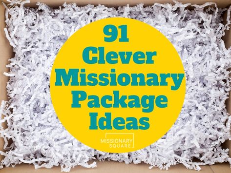 If you want to send a fun package but don't have the time or energy to think of a missionary package ideas, I've come up with 91 clever and unique package ideas for you! Missionary Packages can be so much fun! It's a way to connect with your Elder or Sister and put a little Missionary Package Ideas, Missionary Christmas Packages, Lds Missionary Packages, Missionary Mom Gifts, Africa Mission Trip, Sister Missionary Gifts, Missionary Care Packages, Lds Mission, Missionary Gifts