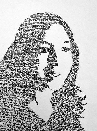 artsonia.com micrography art Micrography Art, Art Teachers, High School Art, Text Art, Art Lesson, Lesson Ideas, School Art, Art Portfolio, Teaching Art