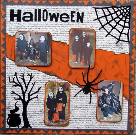 Scrapbook Ideas For Couples Boyfriends, Friends Scrapbook Ideas, Boyfriend Scrapbook Ideas, Scrapbook Ideas For Beginners, Scrapbook Ideas For Friends, Couples Scrapbook Ideas, Halloween Scrapbook Layouts, Scrapbook Ideas For Boyfriend, Orange Scrapbook