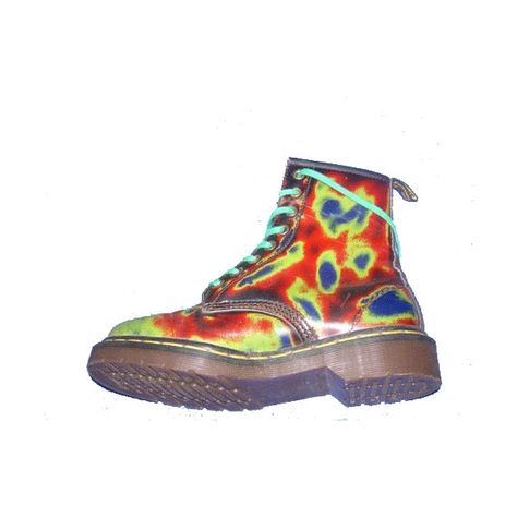 Doc Martens ❤ liked on Polyvore featuring shoes and boots Messy Theme, Weird Shoes, Dr Shoes, Diy Vetement, Evil Twin, New Rock, Doc Martens, Dr. Martens Boots, Mode Outfits