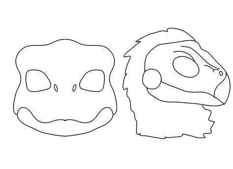 Dino Mask Template, Fursona Template, Dino Mask Base, Dino Masks, Dino Mask, Dragon Mask, Mask Drawing, Drawing Things, Mask Designs