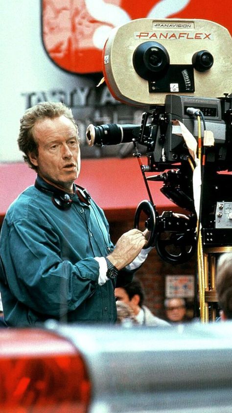 Ridley Scott, Film Director, Silver Screen, Filmmaking, Sci Fi, Screen, Film, Collage, Silver