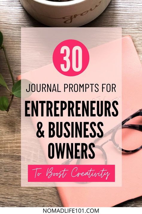 Business Writing Prompts, Start Writing Journal, Journal Prompts Business, Business Workshop Ideas, Journal Prompts For Business Owners, Journal Prompts For Entrepreneurs, Journal Prompts For Success, Business Journal Prompts, Career Journal Prompts