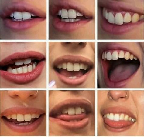 Pretty Teeth Aesthetic, Bunny Teeth Aesthetic, Natural Fangs Teeth, Bunny Teeth Smile, Bunny Teeth, Teeth Aesthetic, Pretty Teeth, Gap Teeth, Smile Teeth