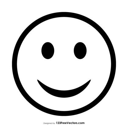 Smiley Face Outline Smiley Face Outline, Simple Smiley Face, Chat Cute, Caricature Cartoon, Face Outline, Smiley Faces, Free Vectors, Graphic Image, Smiley Face