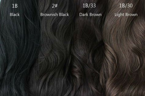 Brown Vs Black Hair, Light Brown Hair Shades, Claw Clip Ponytail, Brown Hair Shades, Clip Ponytail, Dark Brunette Hair, Natural Hair Extensions, Chocolate Brown Hair, Black Hair Color