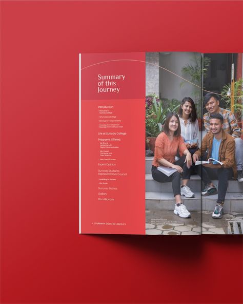 Brochure Design for Sunway College Kathmandu. Proudly Designed in Nepal! Client: Sunway College Kathmandu Location: Nepal Type: Logo and Brochure / Prospectus Design - Ready to elevate your Brand? Connect with us at : FB / insta - @harshadesigns Be.net/harshadesigns WhatsApp - +977 9843466230 mail us at - mail@harshadesigns.com www.harshadesigns.com #logo #corporate #college #university #brochure #digital #medical #school #learning #brochure #technology #business #logodesign #collat... Prospectus Design, University Brochures, College Brochure, School Brochure, Type Logo, School Learning, Brochure Layout, University Life, Student Success