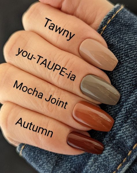 Rust Colored Nails, Fall Wedding Nails, Sns Nails Colors, Engagement Nails, Bridesmaids Nails, Neon Green Nails, Color Change Nail Polish, Color Changing Nails, Toe Nail Color