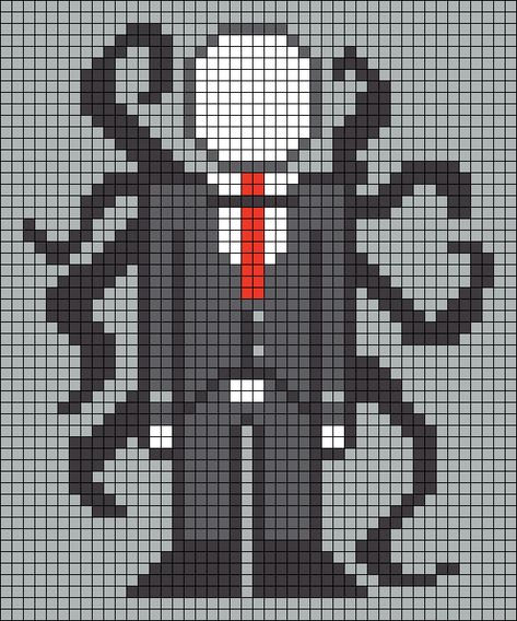 Plague Doctor Pixel Art Grid, Creepy Pixel Art Grid, Horror Alpha Pattern, Horror Pixel Art Grid, Pixel Art Creepy, Ghostface Pixel Art, Scary Pixel Art, Horror Pixel Art, Pixel Art Horror