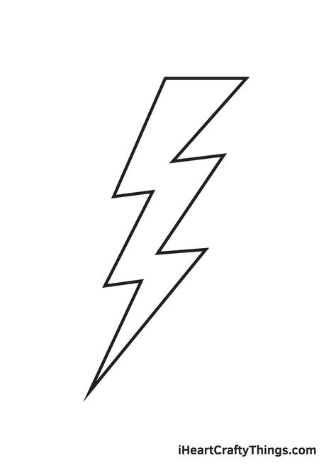 Lightning Doodle, Lightnight Bolt, Lightning Sketch, Lightning Bolt Drawing, Bolt Drawing, Book Art Drawings, Lightning Bolt, Art Plastique, Drawing Ideas