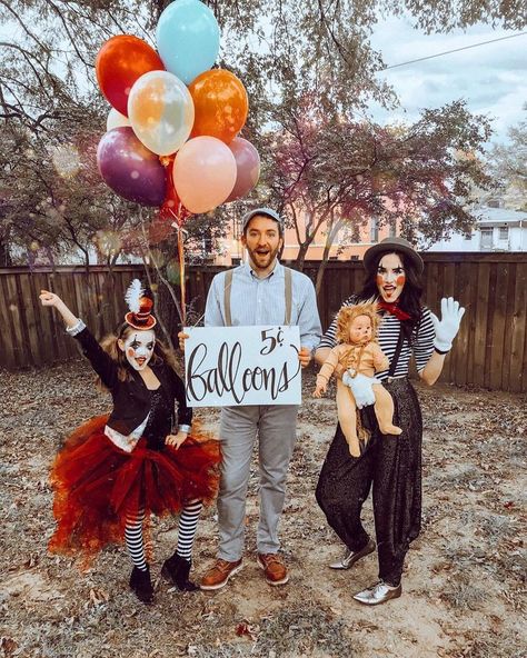 Adult Costume Ideas, Simple Halloween Costume Ideas, Halloween Costume Ideas For Adults, Circus Halloween Costumes, Easy Halloween Costume Ideas, Simple Halloween Costume, Newborn Halloween Costumes, Halloween Circus, Clever Halloween