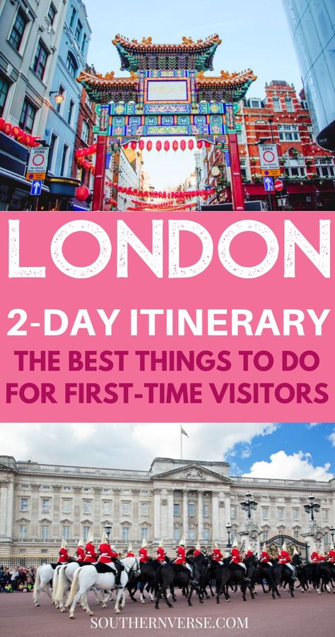 London 2 Day Itinerary London In 2 Days, British Isles Cruise, Scotland Travel Guide, London England Travel, London With Kids, Weekend In London, London Itinerary, London Guide, London Vacation