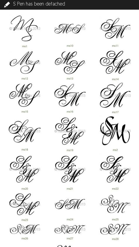 MS monogram S M Initials, Ms Tattoo Letter Design, S And M Letters Love, M Tattoo Letter Initial, Sm Tattoo, Ms Logo Design, Ms Monogram, Monogram Tattoo, Calligraphy Love