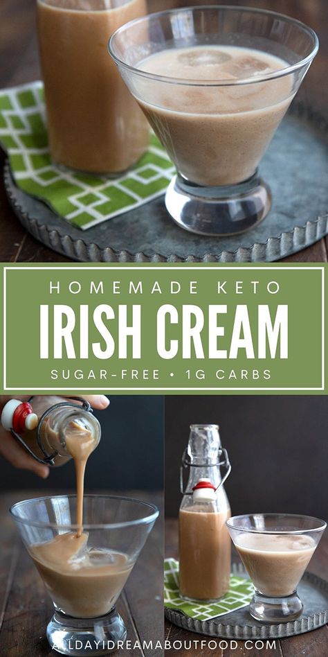 Keto Beverage Recipes, Keto Baileys Irish Cream Recipe, Keto Irish Cream Recipe, Keto Baileys Irish Cream, Keto Cocktails Alcoholic Drinks, Alcohol Guide, Healthy Alcohol, Keto Beverages, Baileys Irish Cream Recipes