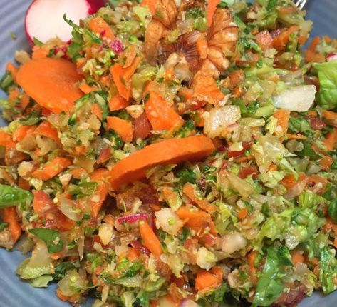 Micro Chopped Salad Recipe Salad Fall, Chopped Salad Recipe, Chopped Salad Recipes, Big Salad, Good Nutrition, Cell Wall, Chopped Salad, Romaine Lettuce, The Cell