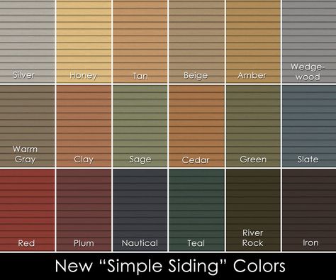 Vinyl Siding Color Schemes, Gray Vinyl Siding, Siding Colors For Houses, Vinyl Siding Colors, Clapboard Siding, Home Exterior Makeover, Siding Colors, House Color Schemes, Exterior Paint Colors For House