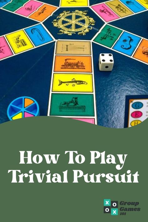 For such a classic game of comprehensive knowledge, Trivial Pursuit rules are quite easy to follow, trace your way around and across the board and answer the trivia card questions to earn wedges. Drinking Board Games, Homemade Board Games, Bored Games, Board Games Diy, Board Game Storage, Trivial Pursuit, Game Storage, Trivia Game, Group Games