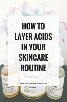 How to layer acids in your skincare routine #exfoliation #skincareroutine #antiaging #acne #skincarescience #beautyscience #skincarehacks #skincaretips via @giorgiabwb Beauty Science, Skin Care Routine For 20s, Natural Hair Mask, Boost Hair Growth, Get Rid Of Blackheads, Clearer Skin, Clean Face, Face Scrub, Mouthwash