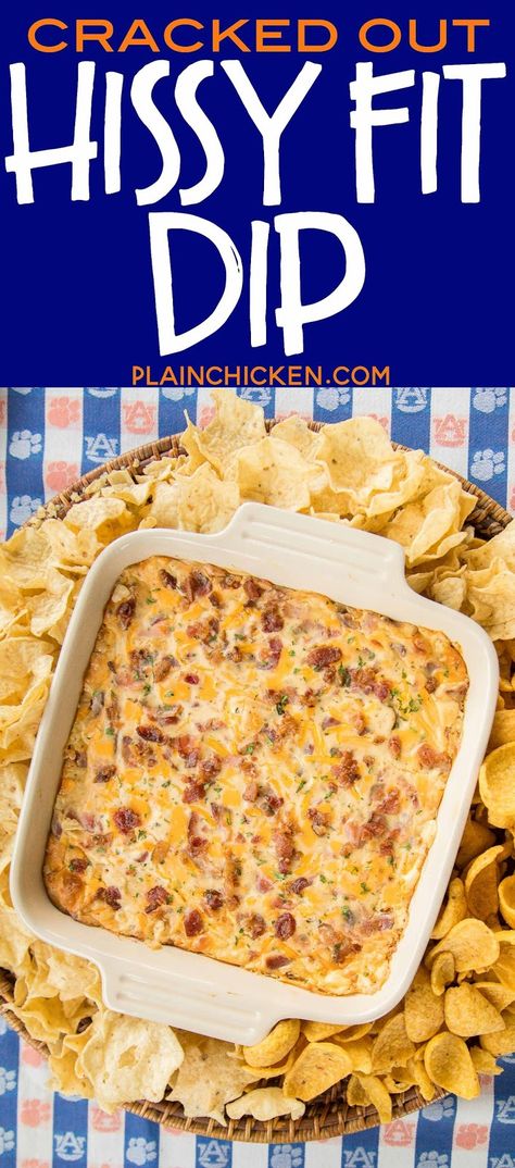 Taco Hissy Fit Dip, Ranch Sour Cream, Hissy Fit Dip, Chip Dips, Chip Dip Recipes, Cracked Out, Football Friday, Pineapple Casserole, Tailgate Recipes