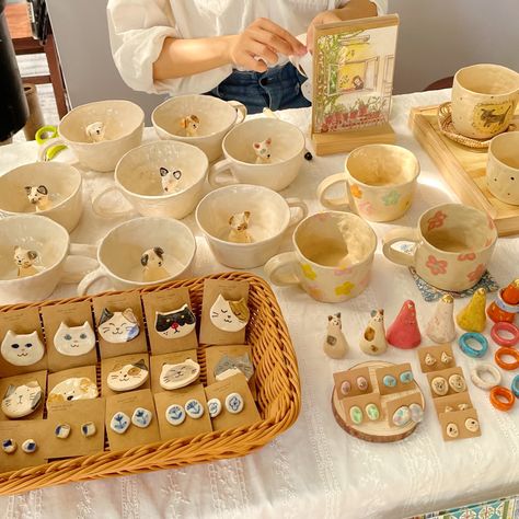 Korean cute handmade ceramic