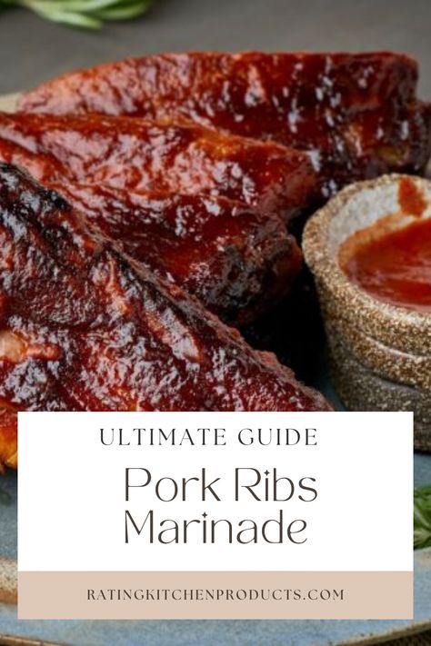 Craving mouth-watering, fall-off-the-bone pork ribs? Look no further! We've got the inside scoop on the perfect pork ribs marinade, from classic BBQ flavors to exotic blends that'll take your taste buds on a tantalizing journey. Get ready to elevate your ribs game to the next level. Country Style Pork Rib Marinade, Marinade For Country Style Pork Ribs, Pork Rib Marinade Recipes Grilling, Country Style Pork Ribs Marinade, Pork Rib Marinade Recipe Overnight, Pork Ribs Marinade Recipes, Marinade For Pork Ribs, Finger Ribs Recipe, Bbq Ribs Marinade