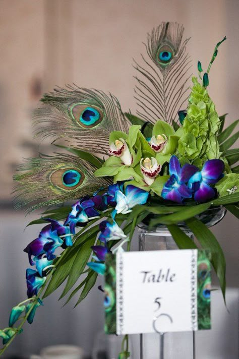 Plan a gorgeous peacock themed wedding using these simple ideas. Peacock Wedding Centerpieces, Peacock Centerpieces, Peacock Party, Peacock Wedding Theme, Indian Tea, Peacock Decor, Peacock Colors, Peacock Theme, Mystery Party