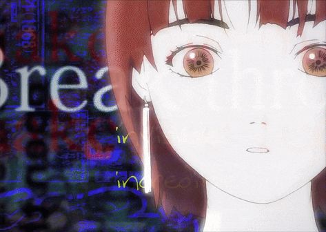 Lain Headers, Lain Banner Gif, Serial Experiments Lain Gif, Lain Pfp, Experiment Lain, Lain Iwakura, Serial Experiments Lain, Banana Art, Aesthetic Gif