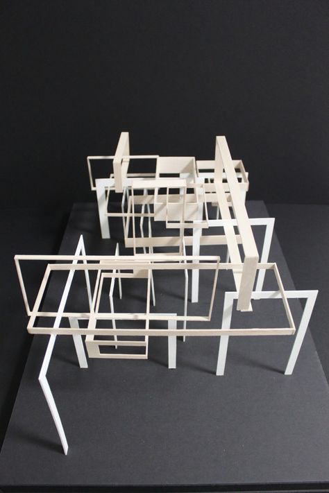 Jonathan Yip - Architectural Studies: Abstract Model Abstract Architecture Model, Abstract Model, Cubes Architecture, Conceptual Model Architecture, Deconstructivism, Model Architecture, Abstract Architecture, Concept Models Architecture, Portfolio Covers