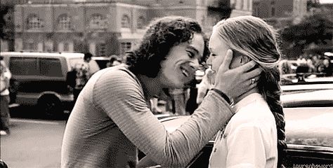 5 Things To Love About "10 Things I Hate About You" About You Aesthetic, Romantic Couple Quotes, The Look Of Love, 10 Things I Hate About You, Public Display Of Affection, I Love Cinema, I Love Love, Heath Ledger, Dirty Dancing