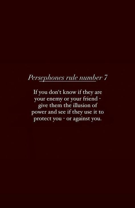 Persephonesblood persephonesmind
Rules
Advices 
Reglas 
Consejos 
Aesthetic
Queens 
Oscura femenina Persephone Wallpaper Iphone, Persephone Aesthetic Wallpaper, Persephone Wallpaper, Persephone Aesthetic, Inspired Quotes, 2024 Goals, Note To Self Quotes, S Quote, Mental And Emotional Health