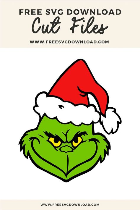 Grinch Svg Free, Grinch Cricut, Christmas Svg Files Free, Grinch Quotes, Grinch Face Svg, Grinch Trees, Le Grinch, Cricut Svg Files Free, Cricut Christmas Ideas