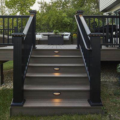 Azek Decking, Deck Remodel, Fascia Board, Beautiful Outdoor Living Spaces, Modern Deck, Deck Colors, Patio Deck Designs, Deck Paint, Deck Designs Backyard