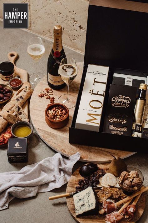 Champagne Pairing, Luxury Hampers, Wine Hampers, Food Hampers, Luxury Food, Gourmet Treats, Wine Gift, Gourmet Gifts, Gift Hampers