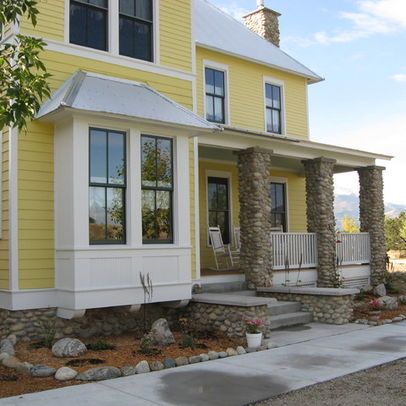 Exterior Photos Square Bay Window Craftsman Trim Window, Window Bump Out, Square Bay Window, Bay Window Exterior, Box Bay Window, Bay Window Design, Black Window Trims, Victorian Exterior, Craftsman Exterior