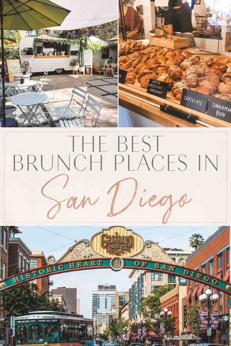 San Diego Breakfast, San Diego Brunch, Blonde Abroad, San Diego Vacation, Visit San Diego, Stuffed French Toast, San Diego Restaurants, Breakfast Places, Brunch Places