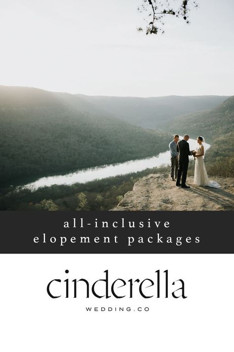 all-inclusive elopement packages at Chattanooga's best outdoor locations. All Inclusive Wedding Packages, Chattanooga Wedding, Elopement Packages, Photography Packages, Cinderella Wedding, Chattanooga Tennessee, Photography Packaging, Elopement Locations, Resort Wedding