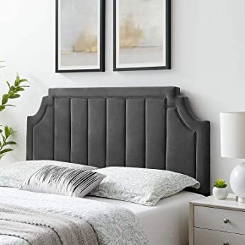 Cal King Headboard, California King Headboard, Queen Size Headboard, Tufted Bed, Velvet Headboard, Wooden Construction, Twin Headboard, King Size Headboard, Queen Platform Bed