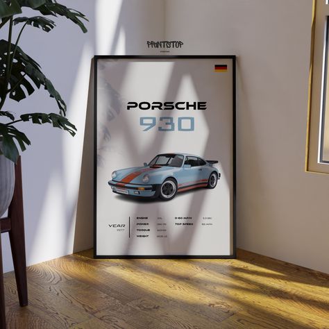 Engineering Artwork, Room Decor Men, Cars Bedroom Decor, Wall Frame Design, Car Room Decor, Retro Apartment, Porsche Poster, German Engineering, Cars Room